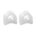 thumbnail image 3 of 2pcs Toe Separators Overlapping Toe Overlapping Toe Straightener Straighteners Relieve Portable Foot Spacers, White, L, 3 of 9