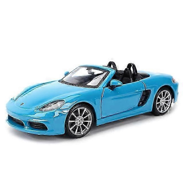 1:24 718 Boxster Sports Car Static Die Cast Vehicles Collectible Model Car Toys