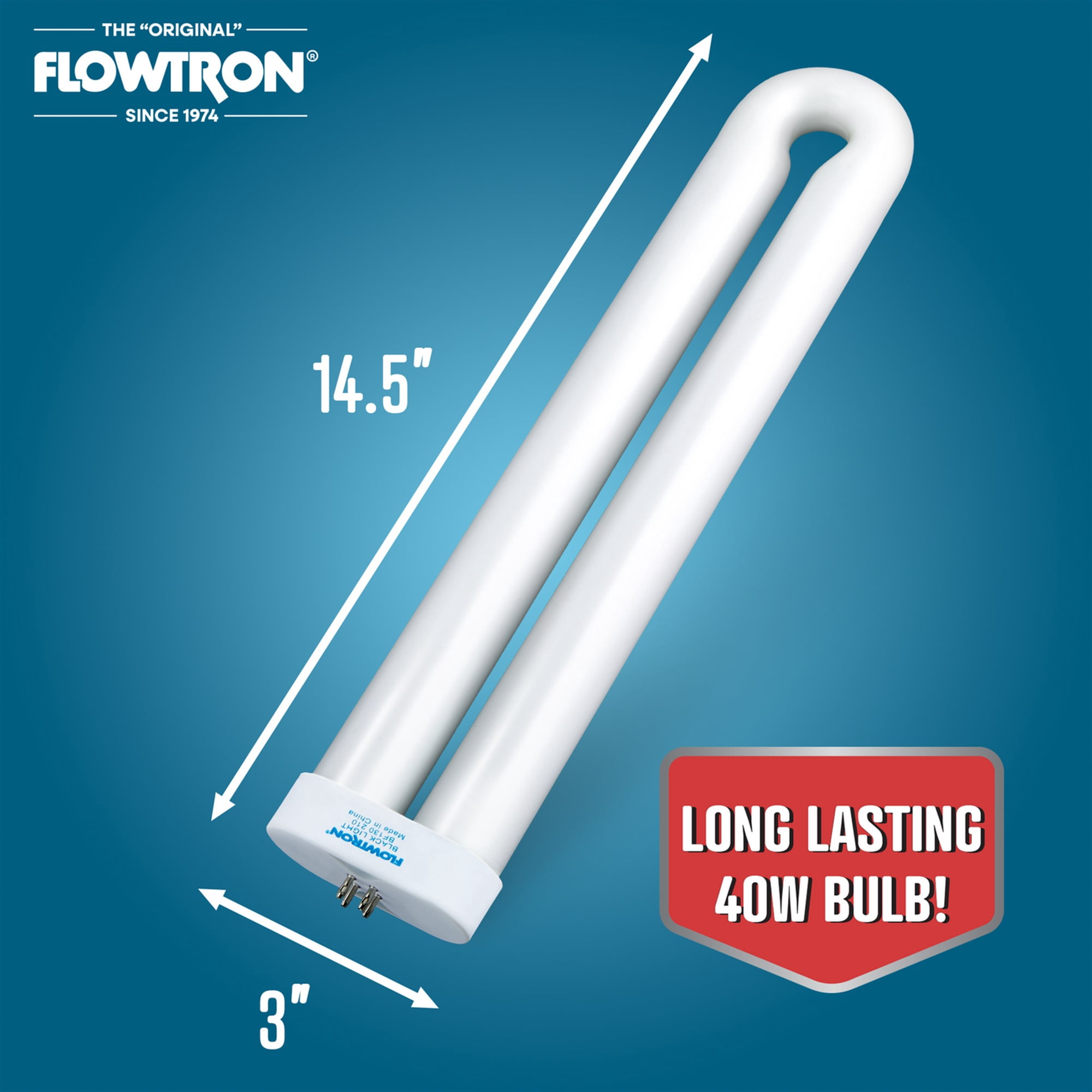 Flowtron BF-130SP 40W Shatter-Proof UV Black Light Replacement Bulb for FC-7800 & FC-8800