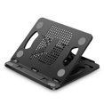 thumbnail image 1 of Plástico tableta teléfono soporte ergonómico plegón soporte de calor angulo de rotación ángulo de rotación soporte ajustable 15kg peso carga negro seitruly EL005665-01, 1 of 7