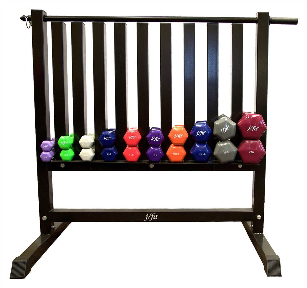 Vinyl Dumbbell Rack