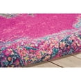 thumbnail image 3 of Nourison Passion Medallion Bohemian Indoor Rug Fuchsia 3'9" x 5'9", 3 of 6