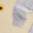 thumbnail image 4 of HFHAPW Toddler Boy Fall Winter Clothes Letter Print Long Sleeve Pullover Sweatshirts + Joggers Pants Outfits Set 0 6 12 18 Months 2T 3T 4T 5T 6T 7T 8T 9T(Green,3-6 M), 4 of 7