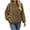Khaki, variant on Womens Winter Warm Sherpa Hoodies Casual Fleece Sweatshirts Fuzzy Pullover Fluffy Winter Clothing for Women