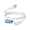 White, variant on DEWENWILS Extension Cord 6 FT, 3 Prong Extension Cable for Indoor Outdoor, 16/3 SJTW, Black