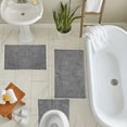 thumbnail image 4 of Back To School Supplies!Thick Bathroom Rugs Mat,Bath Mats for Bathroom Floor Non Slip Non Skid Washable,Floor Mat Bathroom Non-slip Mat Three Sets Of Water-absorbent Quick-dry Doorway Foot Mat Set, 4 of 8