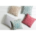 thumbnail image 4 of Transitional AL002-2020P Square 20" x 20" Pillow Cover + Poly Insert, 4 of 5