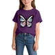 thumbnail image 1 of Blusas y camisas de manga corta con cuello redondo Camiseta de manga corta con cuello redondo estampada para niños de talla mediana y grande Ropa exterior informal de verano Pijamas de poliéster para, 1 of 5