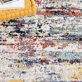 thumbnail image 6 of SAFAVIEH Adirondack Aldous Abstract Area Rug, Ivory/Navy Rust, 6' x 6' Round, 6 of 7