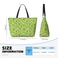 thumbnail image 4 of Sigee Guinea Pigs Print Extra Large Waterproof Beach Travel Bag with Zipper - Durable and Versatile for Vacation, Gym, and Daily Use, 4 of 7