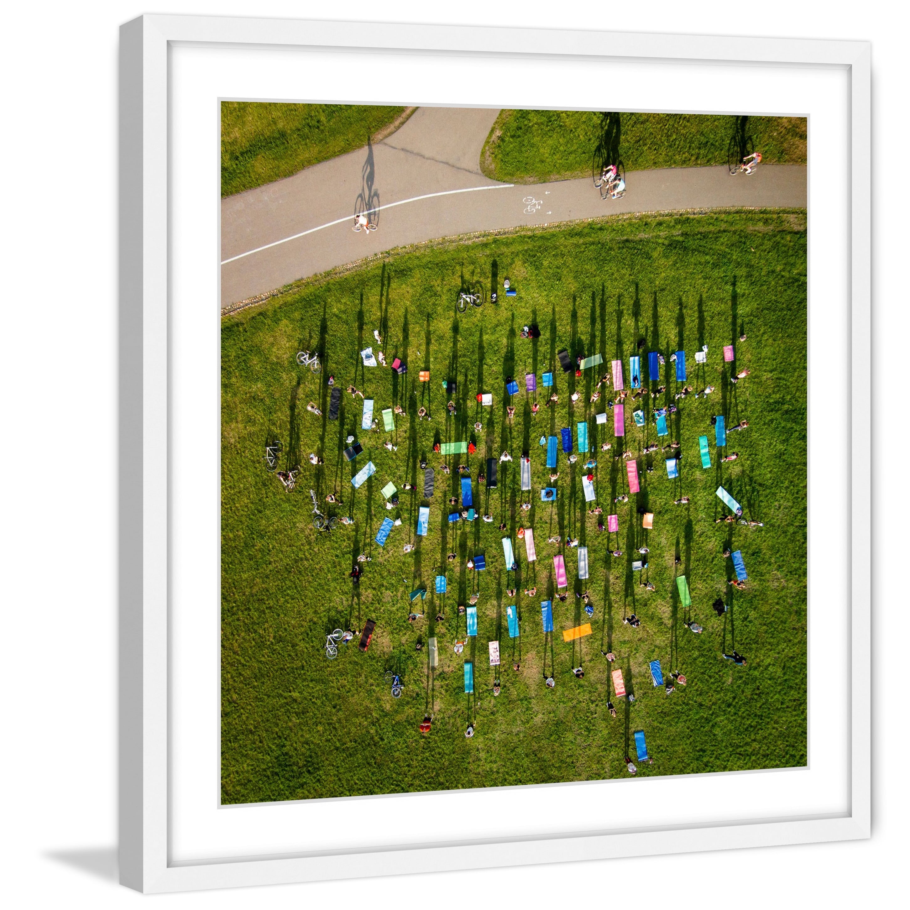 "Gathering" by Karolis Janulis Framed Painting Art Print