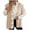 Beige, variant on MOJOGO Knit Vest for Women V-Neck Button Down Cardigan with 3D Flower Elegant Layerlook Sweater for Spring Fall Beige Free Size