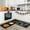 style-52, variant on Halloween Pumpkin Kitchen Mat Set of 2, Trick or Treat Decorations Kitchen Rug, Boo Halloween Farmhouse Party Floor Mat for Home Kitchen Decorations 17"x47"+17"x30"