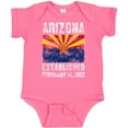 thumbnail image 3 of Inktastic Established February 14, 1912 Arizona Flag Boys or Girls Baby Bodysuit, 3 of 5