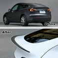 thumbnail image 6 of Rear Spoiler Trunk Spoiler Tail Wing (Matte Black) For 2020 - 2022 Tesla Model Y, 6 of 7