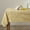Gold, variant on European Rose Design Tablecloth