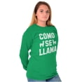 thumbnail image 4 of Como Se Llama Alpaca Animal Humor Long Sleeve TShirt Men Women Brisco Brands L, 4 of 6