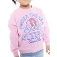 thumbnail image 3 of Little Mermaid Toddler Girls Ariel Graphic Sweatshirt, Sizes 12M-5T, 3 of 4