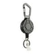 thumbnail image 2 of Llavero retráctil con clip para credencial, llavero con clip para carrete de credencial para hombres y mujeres, ideal para mochileros, pesca y, 2 of 8