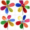 thumbnail image 2 of OULII 4pcs Colorful Lawn Windmills Garden Windmill Adornment Festive Atmosphere, 2 of 8
