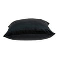 thumbnail image 2 of Shimmy Black Rayon Solid Color Pillow Cover, 2 of 2