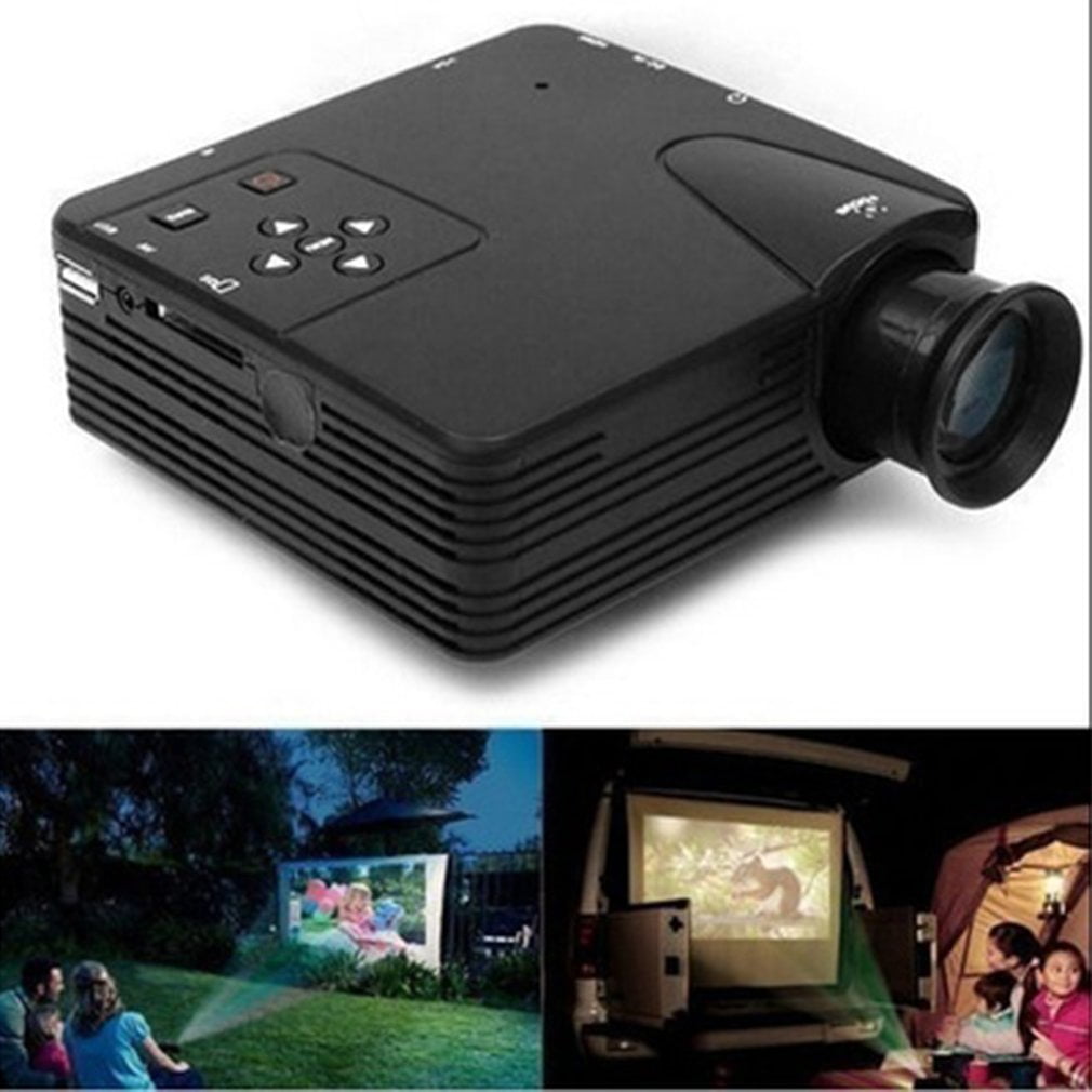 UC28+ Mini Portable 1080P HD Projector Home Cinema Theater Upgraded HDMI Interface Home