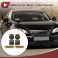 thumbnail image 7 of Unique Bargains 1 Set Reflective Car Door Handle Scratch Protector Anti-Scratches Auto Door Handle Protective Film Yellow, 7 of 7