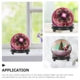 thumbnail image 3 of Miangastore 2 pcs Crystal Ball Display Stand Wooden Crystal Ball Holder Gourd Display Stands Sphere Stands, 3 of 8
