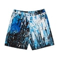 thumbnail image 1 of Hype - Pantalones Cortos Casuales Diseño Graffiti con Goteos Niños (Negro, Azul, Blanco), 1 of 3