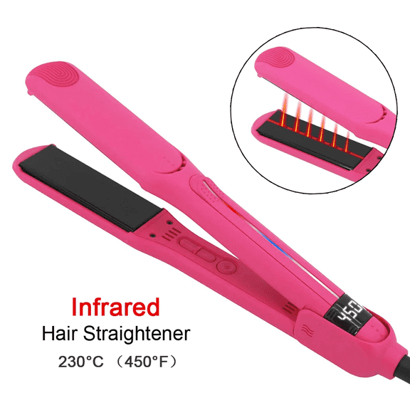 Madakoo Professional Infrared Hair Straightener | MCH Advanced Panel | 450°F Smart Temp Control | 30-Second Heat-Up | Hair-Protective & Anti-Scald Design