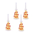 thumbnail image 2 of Christmas Tree Decor Ornaments, Christmas Cones shaped Sequined Hat Christmas Tree Decoration, Home Accessory Handmade Hat Christmas Pendant for Holiday Tree, Room Display, Party Decor, 2 of 6