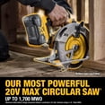 thumbnail image 4 of Sierra circular DEWALT DCS590B 20V MAX* XR sin escobillas 7-1/4 pulgadas, 4 of 9
