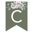 thumbnail image 5 of Koyal Wholeslae Sage Green|Cream Floral Blossoms Fall Wedding, Hanging Pennant Party Banner with String, Congratulations, 5 of 5