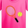 thumbnail image 4 of Inktastic Tennis Racket and Ball Youth T-Shirt, 4 of 5