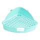 thumbnail image 5 of Bandeja de arena para conejos jinwen Caja de baño de esquina para conejos Accesorios para jaulas de baño para mascotas Azul, 5 of 8