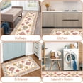 thumbnail image 4 of 3 Pieces Kitchen Rug Sets with Runner Non Slip Washable Mats for Floor Thick Kitchen Floor Mat Carpet Runner Rugs for Hallway Laundry Holiday Decor, 4 of 10