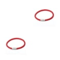 thumbnail image 3 of Brazalete de cuero Minnieouse de estilo clásico para hombre con hebilla de piedra imán y cadena de mano, 3 of 6