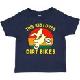 thumbnail image 3 of Inktastic This Kid Loves Dirt Bikes Motocross Boys Toddler T-Shirt, 3 of 5