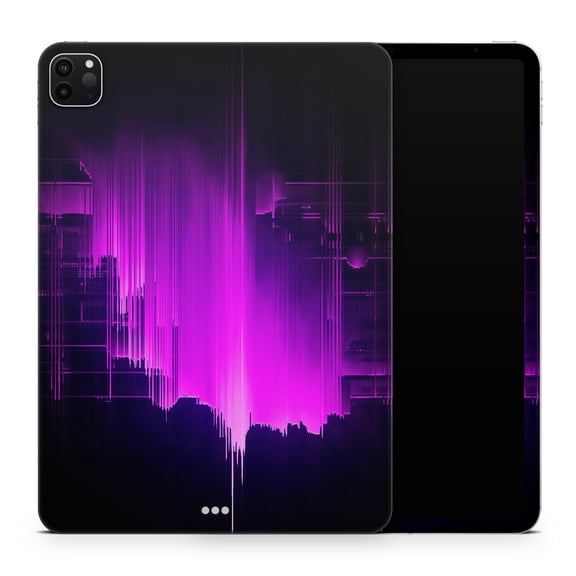 DesignSkinz Abstract Vivid Pink Glitch Full-Body Skin Decal Wrap Cover for iPad (A1219/A1337)