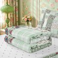 thumbnail image 5 of Manfei Hippie Paisley Zipper Twin Comforter Sets with Fitted Sheet and 2 Pillowcases,Minimalist Stripes Checkered Zipper Bedding Set,Reversible, 5 of 7