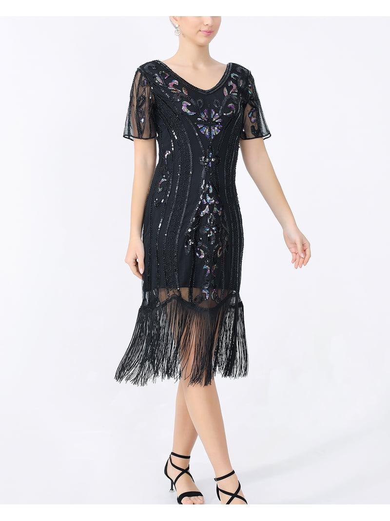 20s Flapper Dress Vintage Women's for Prom Homecoming Birthday Party