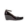 thumbnail image 2 of ZAPATILLAS TACONES CUÑA PLATAFORMA VESTIR LEON MUJER DAMA NEGRO CHAROL 901 Leon 901, 2 of 3