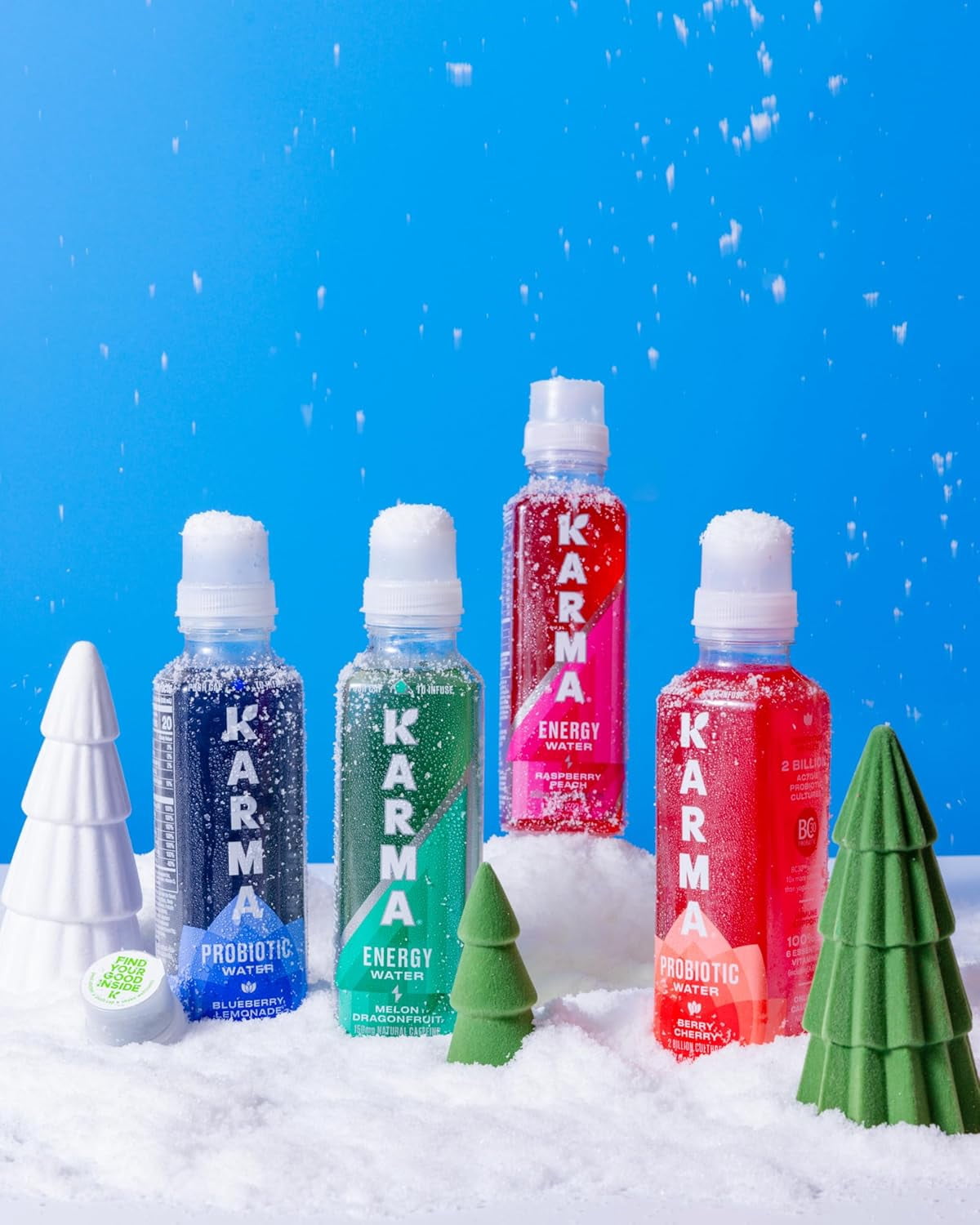 (Pack Of 12) Karma Wellness Water Beverage Prebiotic Strawberry Lemonade 18 Fo