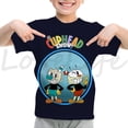 thumbnail image 4 of 2022 Camiseta para niños, camiseta de dibujos animados de Cuphead, camisetas de manga corta de anime de verano para niños y niñas, camiseta divertida de CUPHEAD, camiseta, 4 of 5