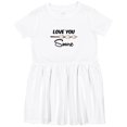 thumbnail image 3 of Inktastic Love You Smore Marshmallow Girls Toddler Dress, 3 of 5