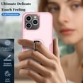 thumbnail image 5 of Phone Case for iPhone 15,15 Pro,15 Plus,15 Pro Max Case,Heavy Duty Shockproof Full Body Phone Cover Built in 360°Rotatable Ring Holder Magnetic Kickstand for Apple iPhone 15 Pro Max 6.7", Pink, 5 of 7