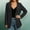 Black, variant on Loose Fitting Fall Coats for Women Long Sleeves Dressy Trendy Blazer Blue Open Front Cardigan Spring Tops Plus Size,S
