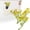 T5_5pc Yellow 3.15x1.97in, variant on SMKE Artificial Flowers Bouquet,5Pc Yellow 3." Baby'S Breath / Gypsophila Floral Arrangement Stems,Floral Stems Flower Picks,Faux Wildflowers Bouquet,Real Touch Silk Flower,Party Home Vase Decor