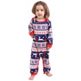 thumbnail image 3 of Matching Christmas Pjs for Family Letters Graphic Xmas Pyjamas Matching Family Christmas Pyjamas Set for Women Men, 3 of 5