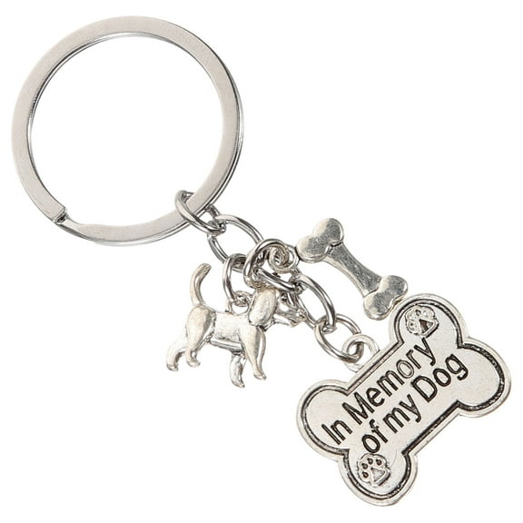 FRCOLOR  Charms Accessories Dog Keychain Pet Memorial Keepsake Pendant